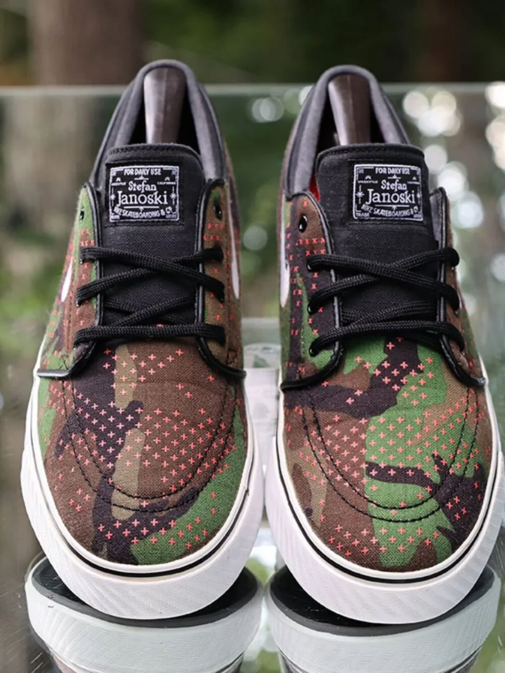 Nike Zoom Stefan Janoski Canvas Camo Polka Dot